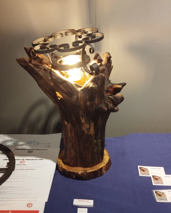 gabiart obra de arte Lámpara 3