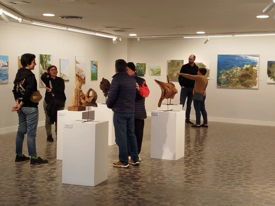 gabiart obra de arte Gentío