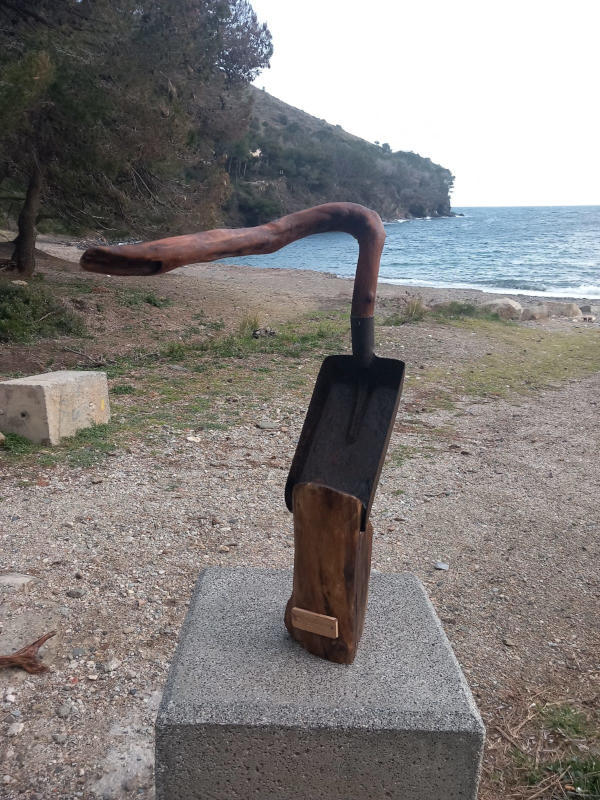 gabiart obra de arte La pala-bra doblegada